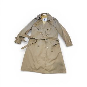 Classic Misty Harbor Tan Trench Coat